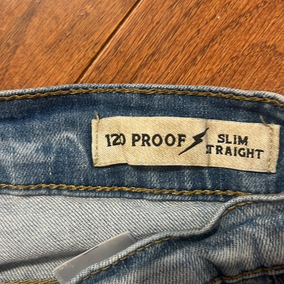 Boot Barn Moonshine slim straight mens jeans - Picture 4 of 7